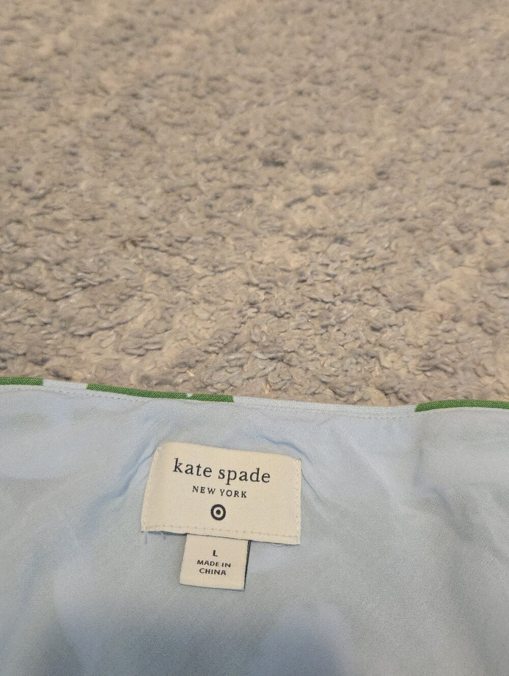 Kate Spade New York Target Green Floral Linen Blend Mermaid Midi Skirt Large - Picture 2 of 5